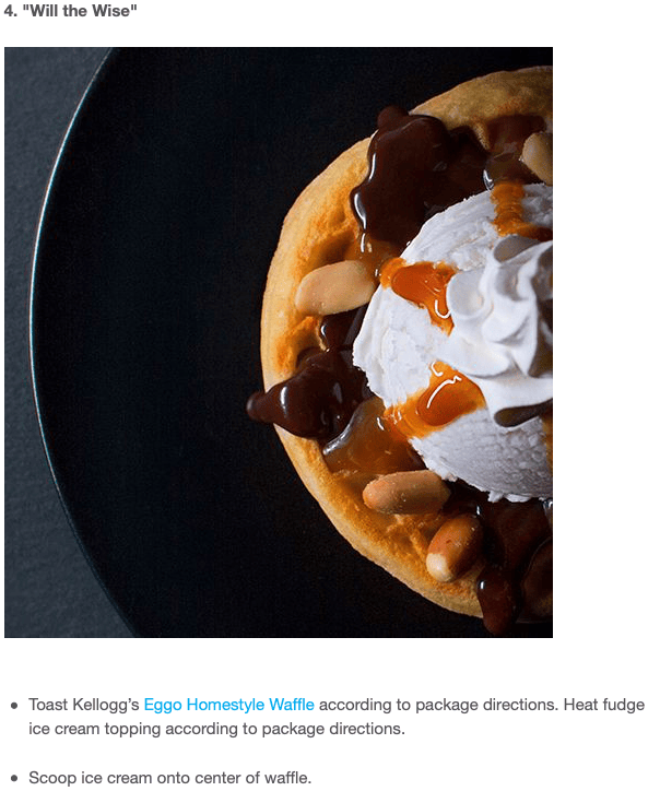 eggo recipe